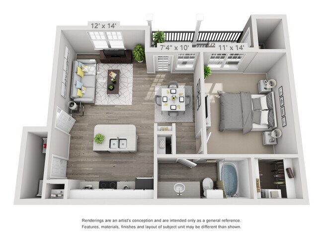 Unit 2423 2423 floor plan